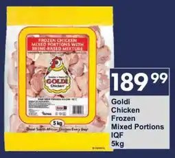 President Hyper Goldi Chicken Frozen Mixed Portions IQF offer