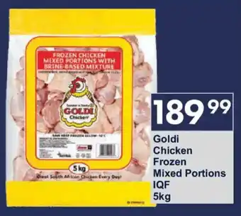 President Hyper Goldi Chicken Frozen Mixed Portions IQF offer