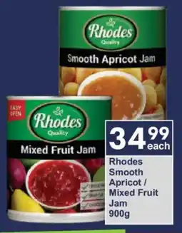 President Hyper Rhodes Smooth Apricot/ Mixed Fruit Jam offer
