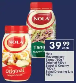 President Hyper Nola Mayonnaise Tangy/ Original/ Sweet & Creamy/ Salad Dressing Lite offer