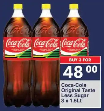 President Hyper Coca-Cola Original Taste Less Sugar offer