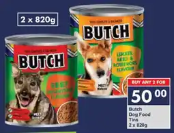 President Hyper Butch Dog Food Tins offer