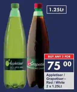 President Hyper Appletiser/ Grapetiser Red/ White offer
