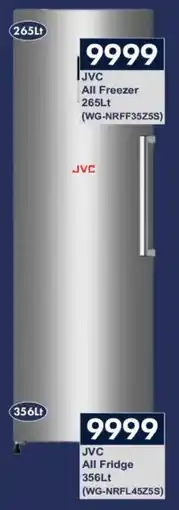 President Hyper JVC All Fridge or All Freezer offer