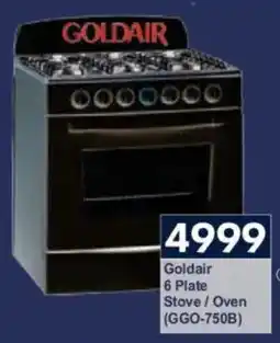 President Hyper Goldair 6 Plate Stove/ Oven offer