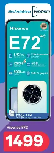 PEP Hisense E72 offer