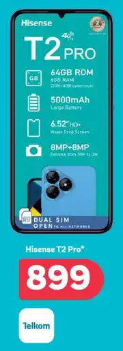 PEP Hisense T2 Pro offer