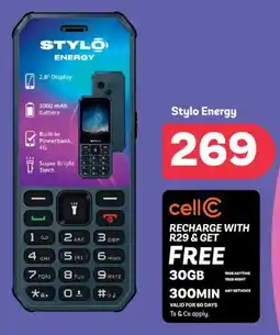 PEP Stylo Energy offer