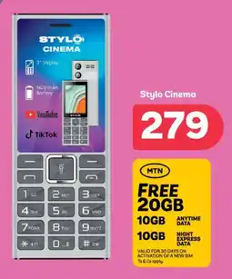 PEP Stylo Cinema offer