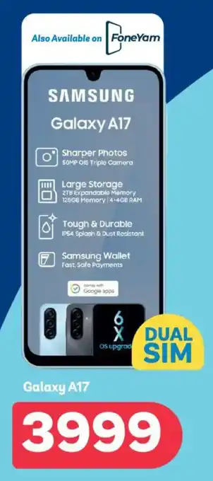 PEP Samsung Galaxy A17 offer