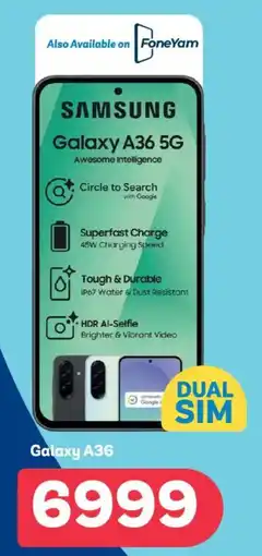 PEP Samsung Galaxy A36 offer