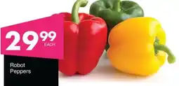 Save Robot Peppers offer