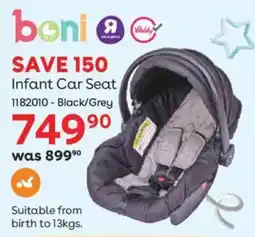 BabiersRUs Boni Infant Car Seat offer