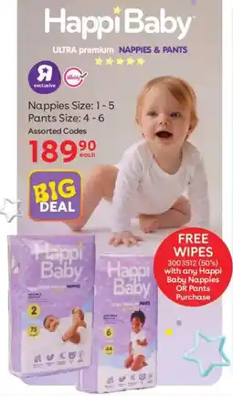 BabiersRUs Happi Baby Nappies/ Pants offer
