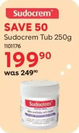 BabiersRUs Sudocrem Tub offer