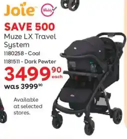 BabiersRUs Joie Muze LX Travel System offer