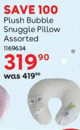BabiersRUs Snuggletime Plush Bubble Snuggle Pillow Assorted offer