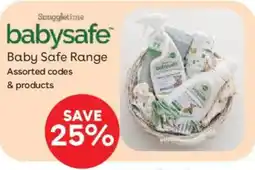 BabiersRUs Snuggletime Baby Safe Range offer