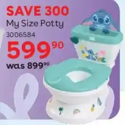 BabiersRUs Disney Stitch My Size Potty offer