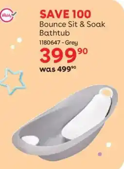 BabiersRUs Bounce Bounce Sit & Soak Bathtub offer