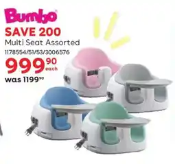 BabiersRUs Bumbo Multi Seat Assorted offer