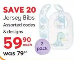 BabiersRUs Fashionation Jersey Bibs offer