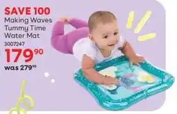 BabiersRUs Stitch Making Waves Tummy Time Water Mat offer