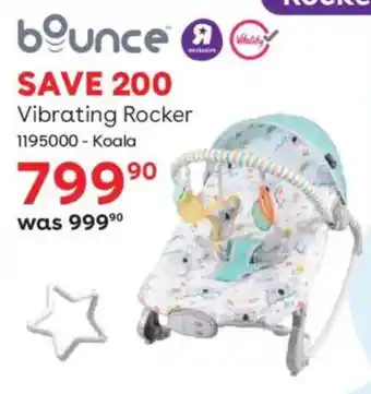 BabiesRUs Bounce Vibrating Rocker offer