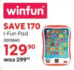BabiersRUs Winfun I-Fun Pad offer