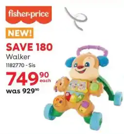 BabiersRUs Fisher-price Walker offer