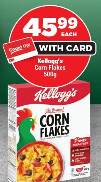 OK Foods Kellogg's Corn Flakes offer