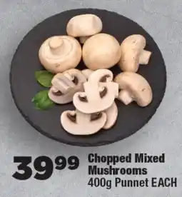 OK Foods Chopped Mixed Mushrooms Punnet offer