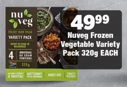 OK Foods Nuveg Frozen Vegetable Variety Pack offer