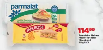 OK Foods Parmalat or Melrose Processed Cheese Slices offer