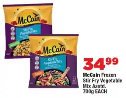 OK Foods McCain Frozen Stir Fry Vegetable Mix offer