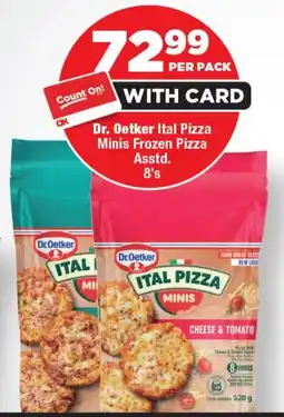 OK Foods Dr. Oetker Ital Pizza Minis Frozen Pizza offer