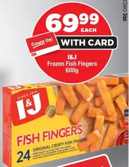 OK Foods I&J Frozen Fish Fingers offer