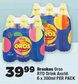 OK Foods Brookes Oros RTD Drink offer