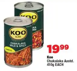 OK Foods Koo Chakalaka offer