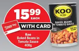 OK Foods Koo Baked Beans in Tomato Sauce offer