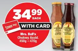OK Foods Mrs. Ball's Chutney offer