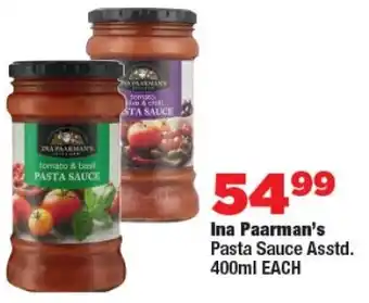 OK Foods Ina Paarman's Pasta Sauce offer