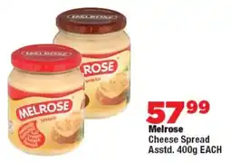 OK Foods Melrose Cheese Spread offer
