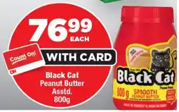 OK Foods Black Cat Peanut Butter offer