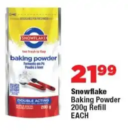 OK Foods Snowflake Baking Powder Refill offer