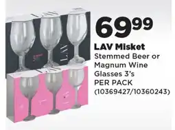 OK Foods LAV Misket Stemmed Beer or Magnum Wine Glasses offer