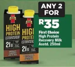 OK Foods First Choice High Protein Recovery Milk offer