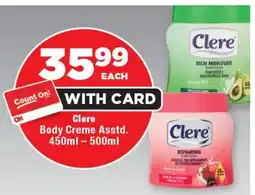 OK Foods Clere Body Creme offer