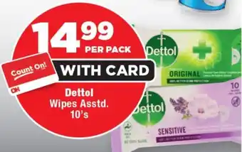 OK Foods Dettol Wipes offer