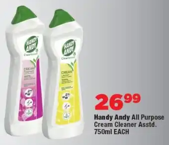 OK Foods Handy Andy All Purpose Cream Cleaner offer
